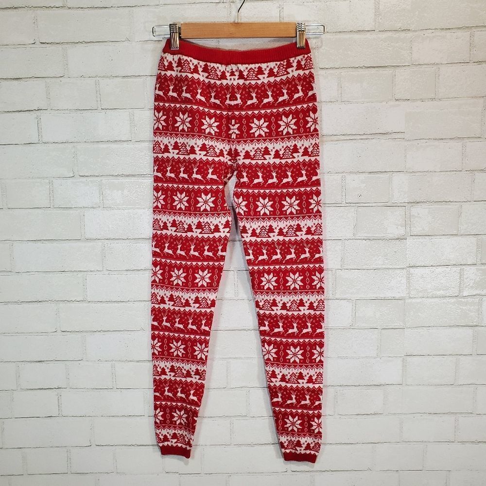 Mossimo Supply Co cozy reindeer leggings